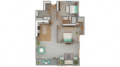 The Ash Deluxe Floor Plan | Preserve West at Preserve West, Madison, WI, 53711